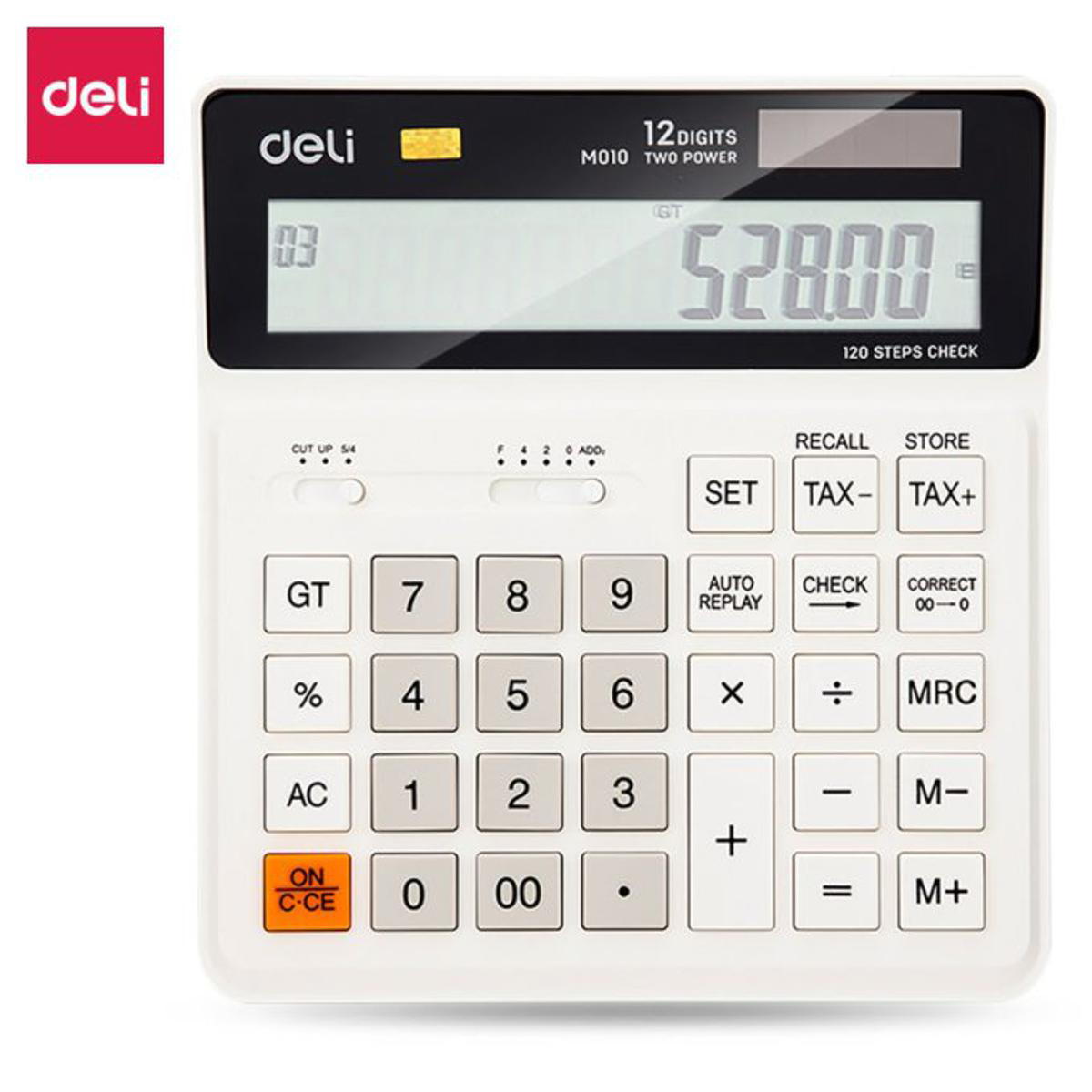 Deli EM01010 Deli Wide-H desk calculator